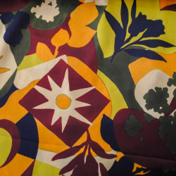 Matte satin Tuscany - Burgundy - Calissone