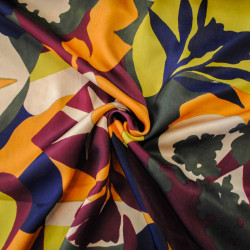 Matte satin Tuscany - Burgundy - Calissone