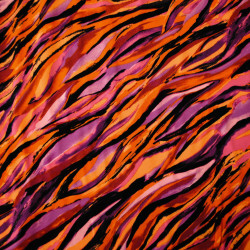 Twill from Viscose Bat Yam - Orange - Calissone