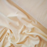 Jersey cotton ribbed uni - Ecru - Calissone
