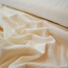 Jersey cotton ribbed uni - Ecru - Calissone