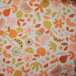 Popeline of cotton - Autumn Bouquet - Calissone