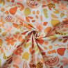 Popeline of cotton - Autumn Bouquet - Calissone