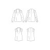 Storm Blouse Pattern - Calissone