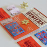 Western bohemian labels (lot of 6 + 1 pin's) - Calissone