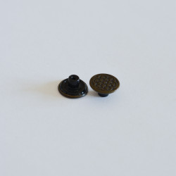 17mm tip jeans button - Ancient brass - Calissone