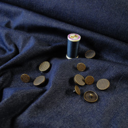 Bouton with tail metal bronze 22mm - Calissone