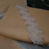 Fringed serpentine 60mm - Dark beige - Calissone