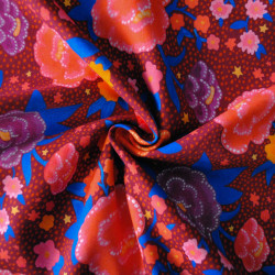 Cotton Viscose Dolores Del Flores - Calissone
