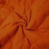 Quilted wave double gauze - Rust - Calissone