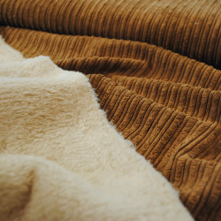 Corduroy fur - Camel - Calissone