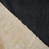 Corduroy fur - Charcoal gray - Calissone