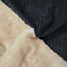 Corduroy fur - Charcoal gray - Calissone