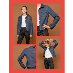The workshop of the denim - Overhead jacket and sewing slut - Calissone