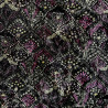 Smooth Indian velvet - Green / Pink - Calissone