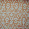 Graphic cotton jacquard - Pale orange - Calissone