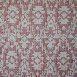 Graphic cotton jacquard - Old pink - Calissone