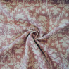 Graphic cotton jacquard - Old pink - Calissone