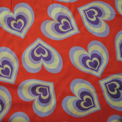 Viscose - Queen Of Hearts - Orange - Calissone