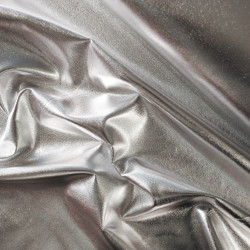Coated gabardine - Silver - Calissone