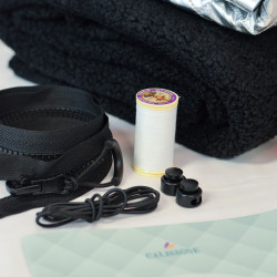 Box ready to sew Hoodie - Removable Hood - Calissone