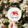 Kit Broderie - Frida Kahlo - French kits - Calissone