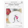 Embroidery Kit - First Kiss - French kits - Calissone