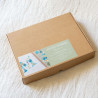 DIY blue alphabet herbarium kit - Calissone