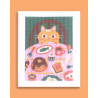 Canevas fatal - Cat Café - Calissone