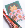 Canevas fatal - Cat Café - Calissone