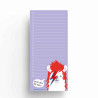 Notepad To do list - David Bowie Lama - Calissone