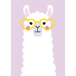 POSTALE LA LA LA LAMA - Calissone