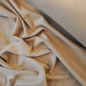 Ribbed viscose jersey - Sand (coupon) - Calissone