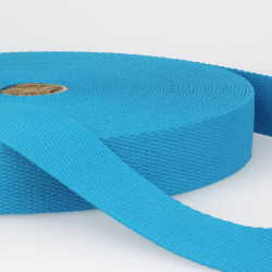 Plain cotton webbing 30mm - Calissone