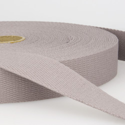 Plain cotton webbing 30mm - Calissone