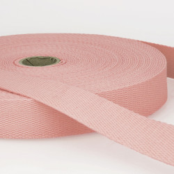 Plain cotton webbing 30mm - Calissone