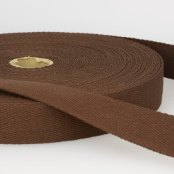Plain cotton webbing 40mm - Calissone