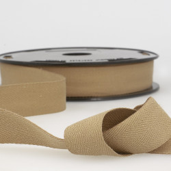 Sergé coton uni 11mm - Calissone