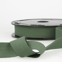 Sergé coton uni 11mm - Calissone