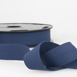 Plain cotton twill 14mm - Calissone