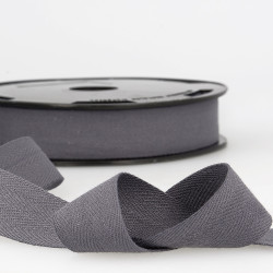 Plain cotton twill 14mm - Calissone