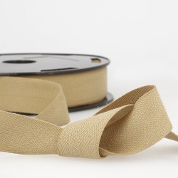 Plain cotton twill 20mm - Calissone