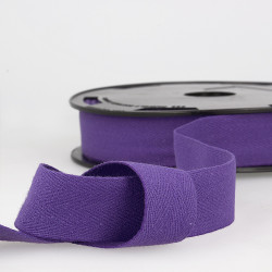 Plain cotton twill 20mm - Calissone