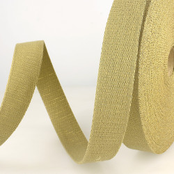 Sangle lurex unie 30mm - Calissone