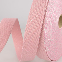 Sangle lurex unie 30mm - Calissone