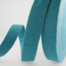 Sangle lurex unie 30mm - Calissone