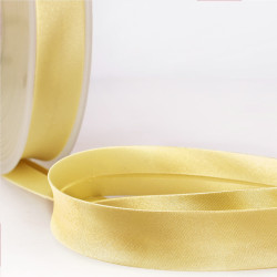 Biais satin souple replié 20mm - Calissone