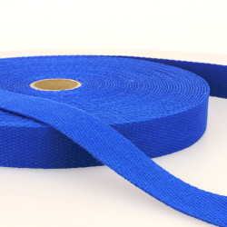 Plain cotton webbing 30mm - Calissone