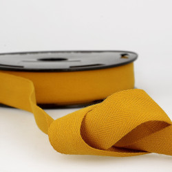 Plain cotton twill 14mm - Calissone