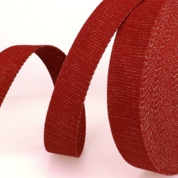 Sangle lurex unie 30mm - Calissone